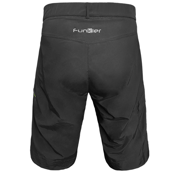 מכנסי רכיבה באגי עם תחתון מובנה פאנקייר Funkier Policoro B-3220 שחור