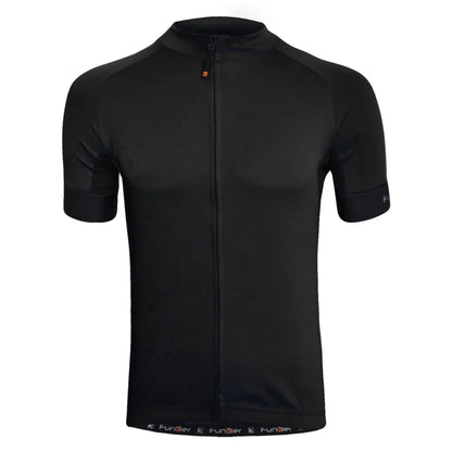 חולצת רכיבה קצרה לגברים פאנקייר Funkier Cefalu J161 שחור - Bikes Online