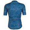 חולצת רכיבה קצרה לגברים פאנקייר Funkier Rossini J2106 כחול
