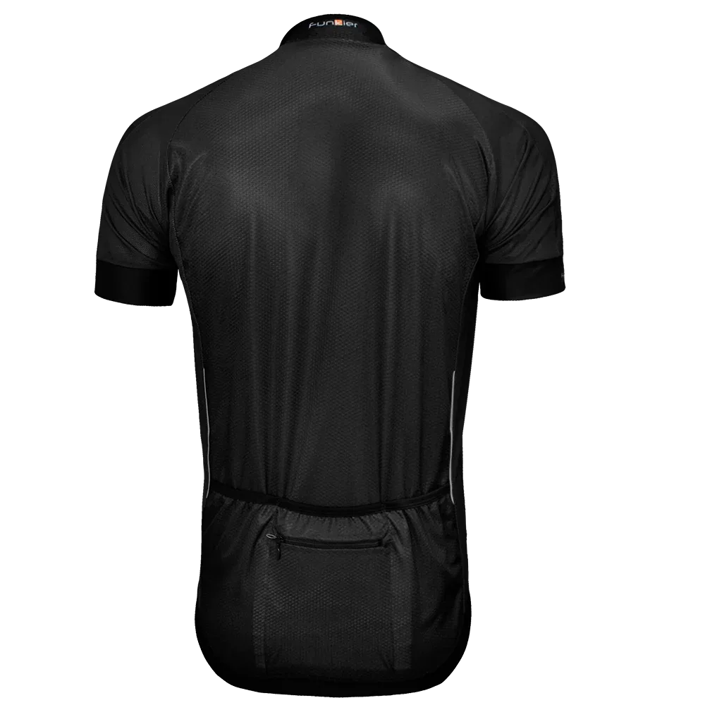 חולצת רכיבה קצרה לגברים פאנקייר Funkier Parma J930 BLACK - Bikes Online