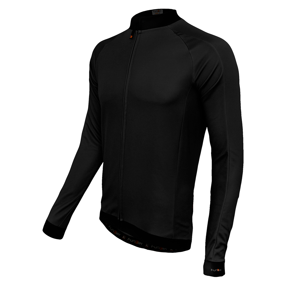 חולצת רכיבה קייצית לגברים פאנקייר Funkier J930-L Black