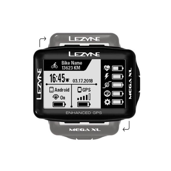 מחשב רכיבה GPS Lezyne Mega XL GPS y12