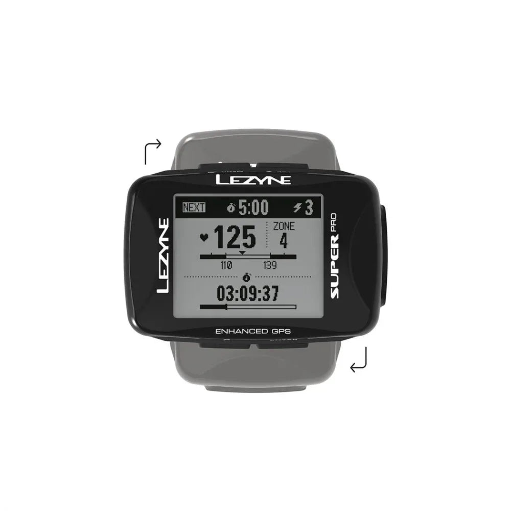 מחשב רכיבה GPS Lezyne Super Pro GPS y13 - Bikes Online