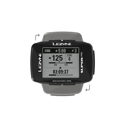 מחשב רכיבה GPS Lezyne Super Pro GPS y13 - Bikes Online