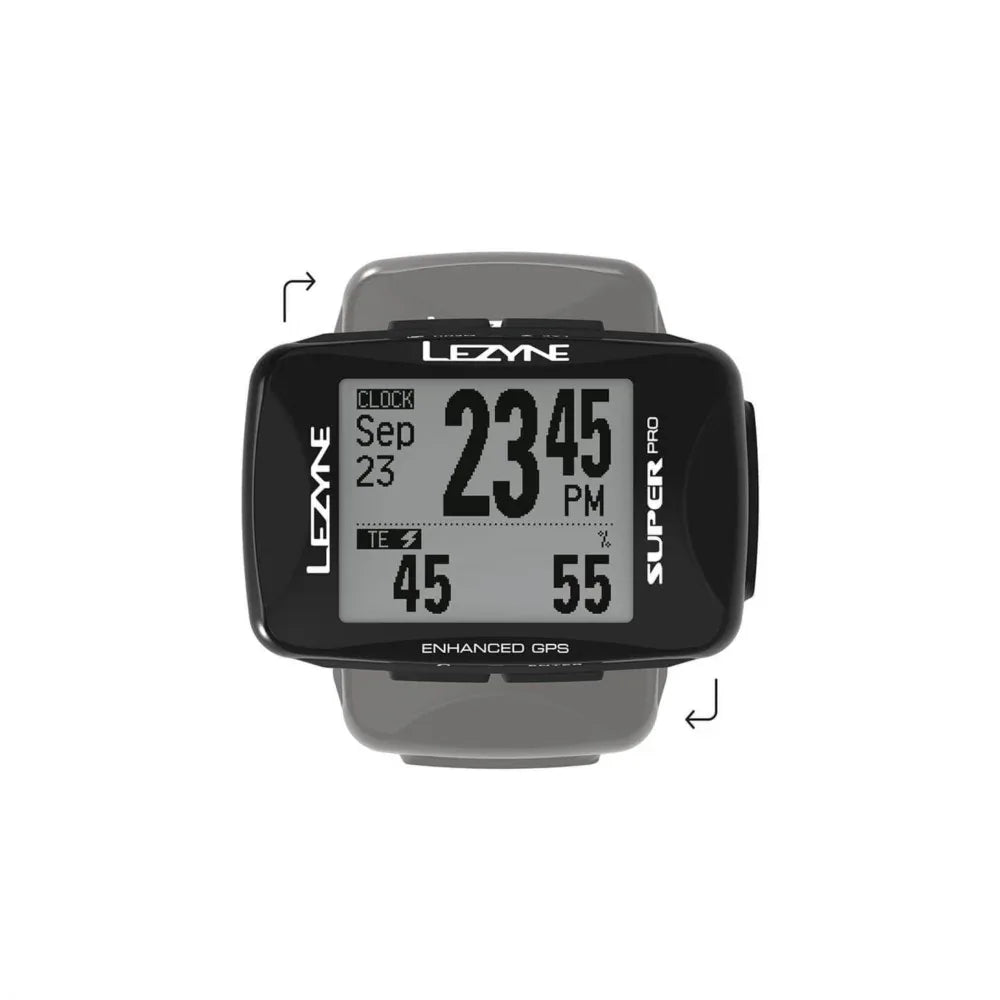 מחשב רכיבה GPS Lezyne Super Pro GPS y13 - Bikes Online