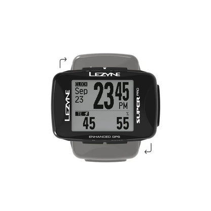מחשב רכיבה GPS Lezyne Super Pro GPS y13 - Bikes Online