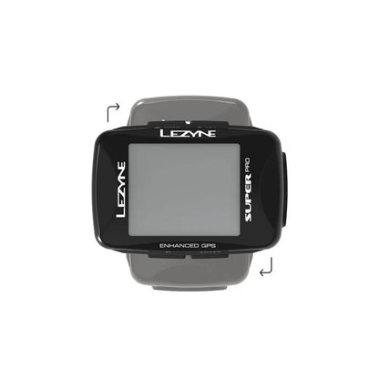 מחשב רכיבה GPS Lezyne Super Pro GPS y13 - Bikes Online