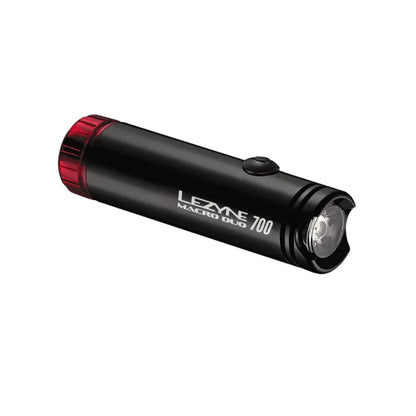פנס קדמי נטען עם נצנץ אחורי Lezyne Macro Drive Duo 700l y11 - Bikes Online