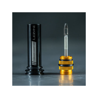 ערכת תיקון פנצ'ר טיובלס מוסלקת בכידון Lezyne Tubless Insert Kit