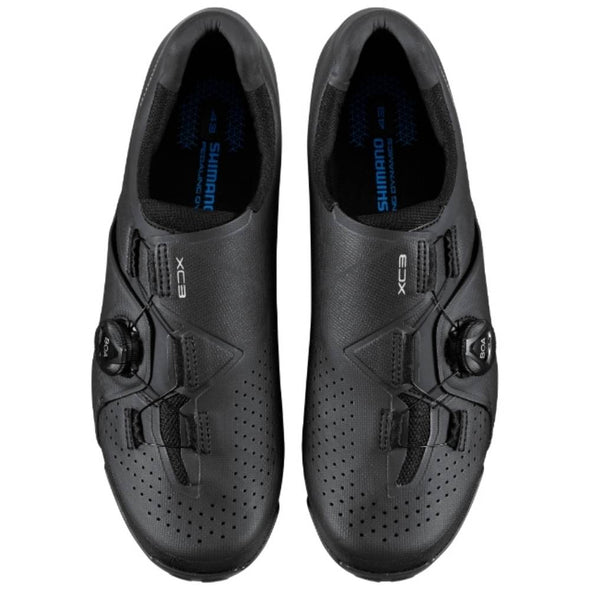 נעלי רכיבה לאופני שטח שימאנו Shimano XC3 שחור