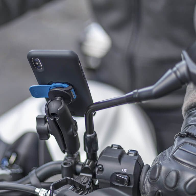 התקן תושבת כדורית לטלפון לאופנוע Quad Lock Motorcycle 1" Ball Adaptor