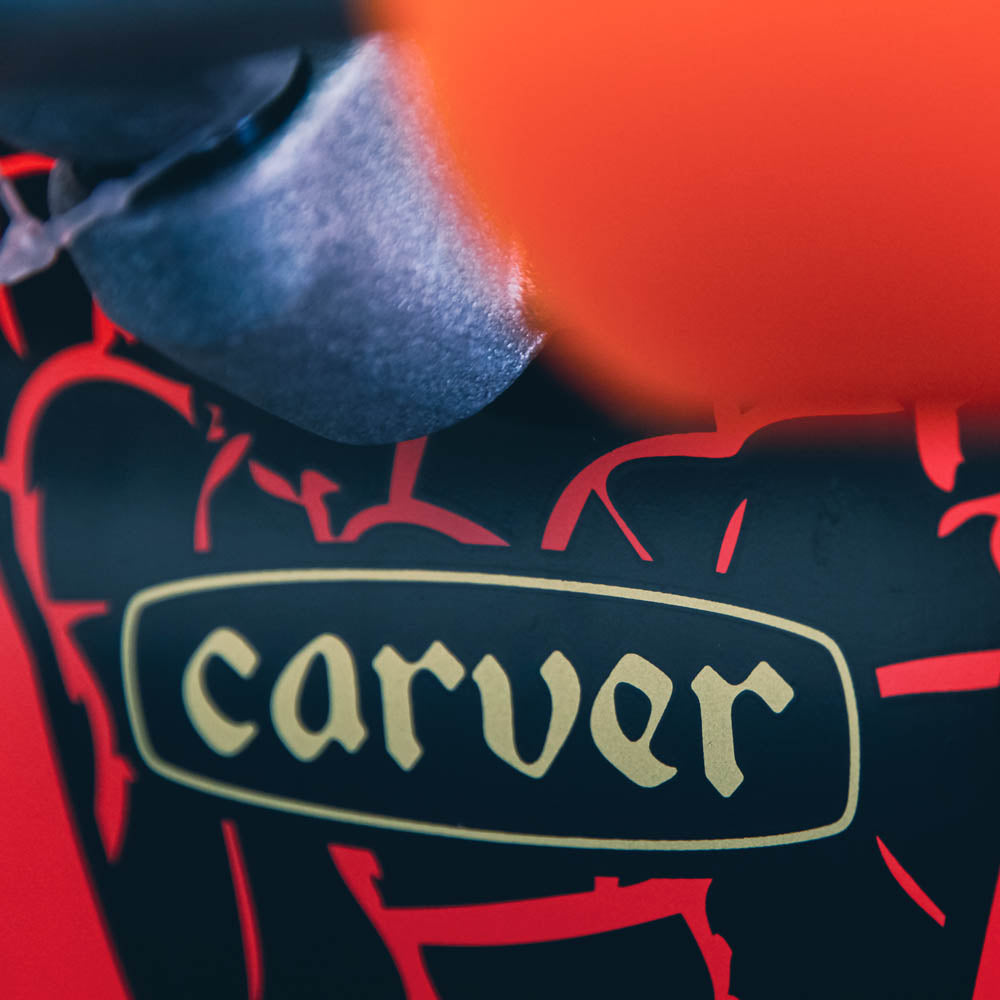 סקייטבורד קארבר מקצועי 31.52" Santa Cruz Carver Flame Dot Shark 31.52"