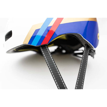 קסדה לאופניים וקורקינט נאטקייס NUTCASE STREET MIPS שחור פרחים FUN FALL ALL