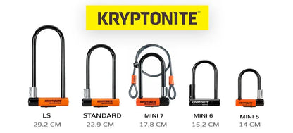 מנעול לאופניים - Kryptonite - KryptoLok® LS - Bikes Online