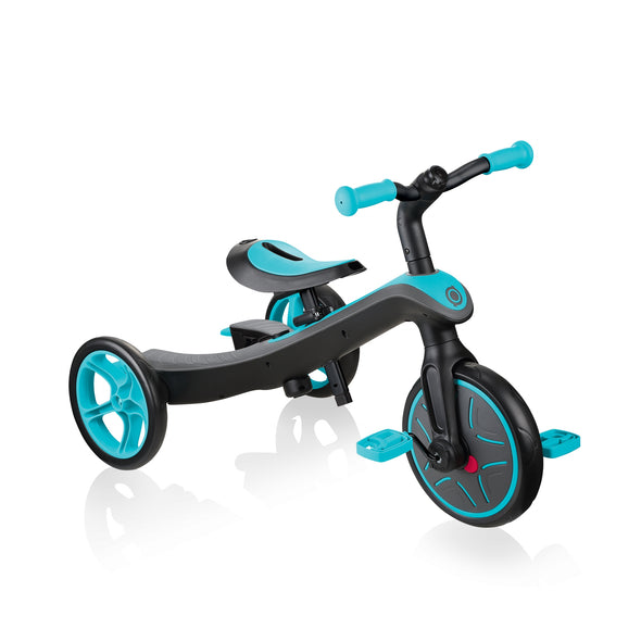 אופני איזון משולבים עם תלת אופן ועגלה לילדים קטנים גלובר Globber EXPLORER 4in1