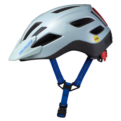 קסדה לאופניים לילדים SPECIALIZED עם הגנת מיפס MIPS ופנס לד Shuffle אפור