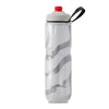 בקבוק מים לאופניים 20/24 לחיץ תרמי קר לבן צבאי Polar Bottle SurgeCap