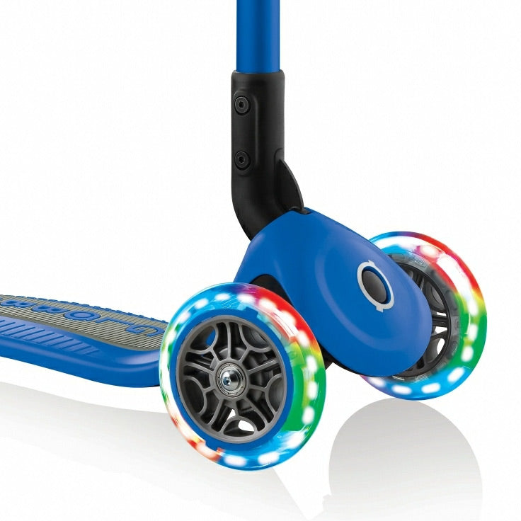 קורקינט לילדים פרימו לייטס מתקפל עם אורות גלובר Globber Primo Lights